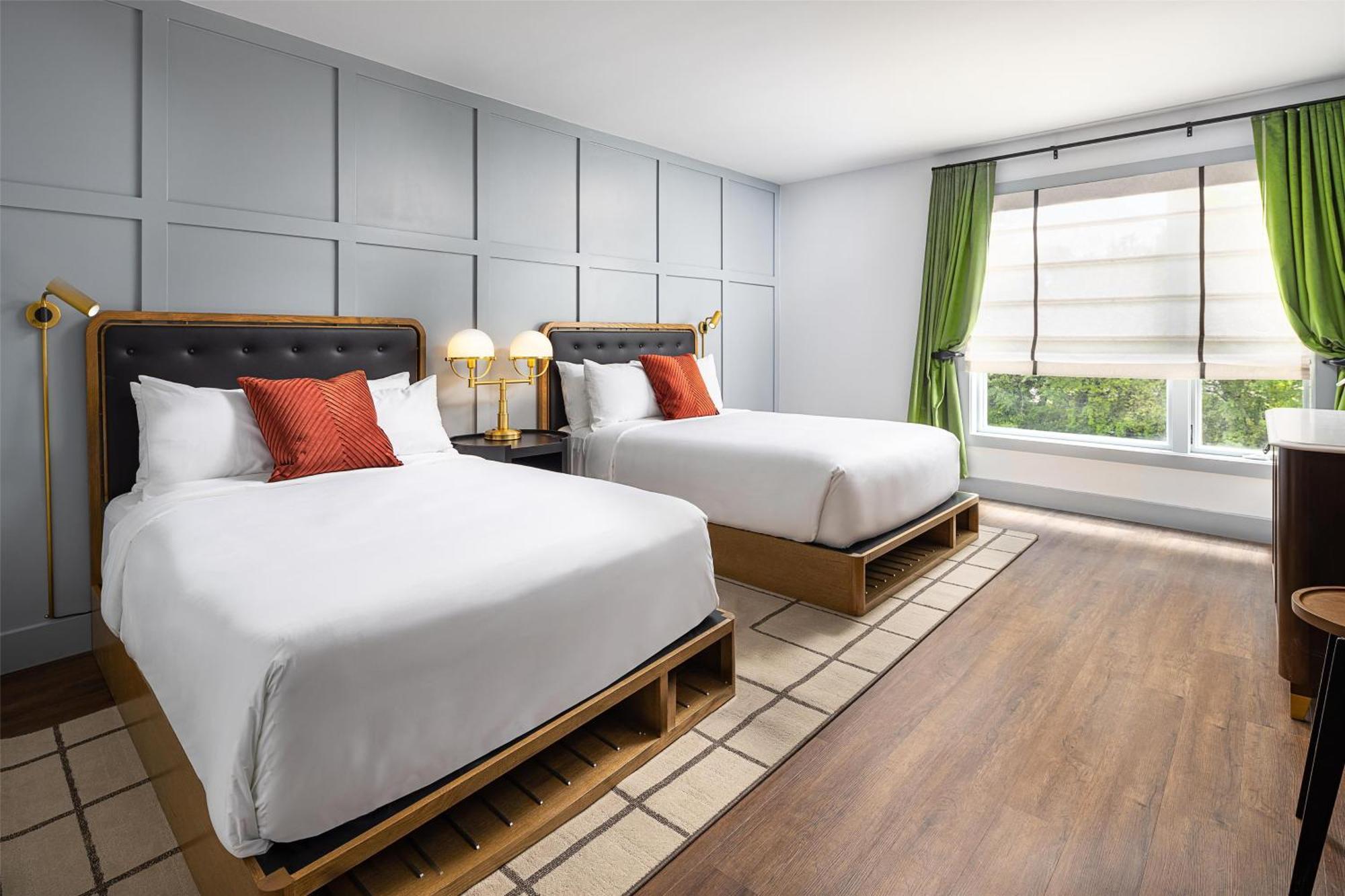 Habitación - 2 camas grandes - Adaptada para personas con discapacidad auditiva